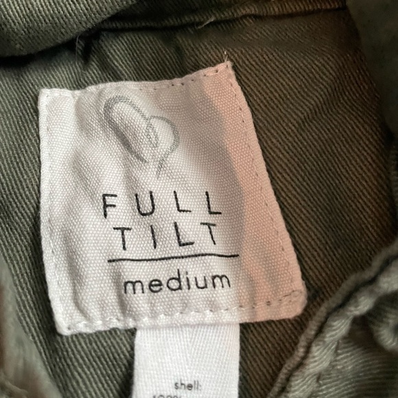 Full tilt army green utility jacket size medium - Picture 2 of 3